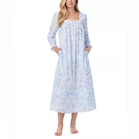 Eileen West Other - Eileen West NWT Women's Cotton Floral Cottagecore Ballet Nightgown Size Medium